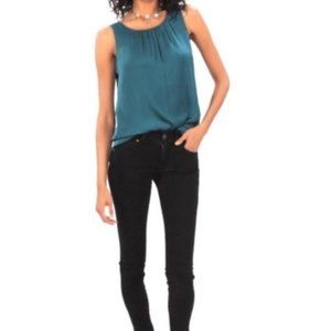 Cabi 3748 Black Cinch Skinny Jeans Mid Rise Sz 6